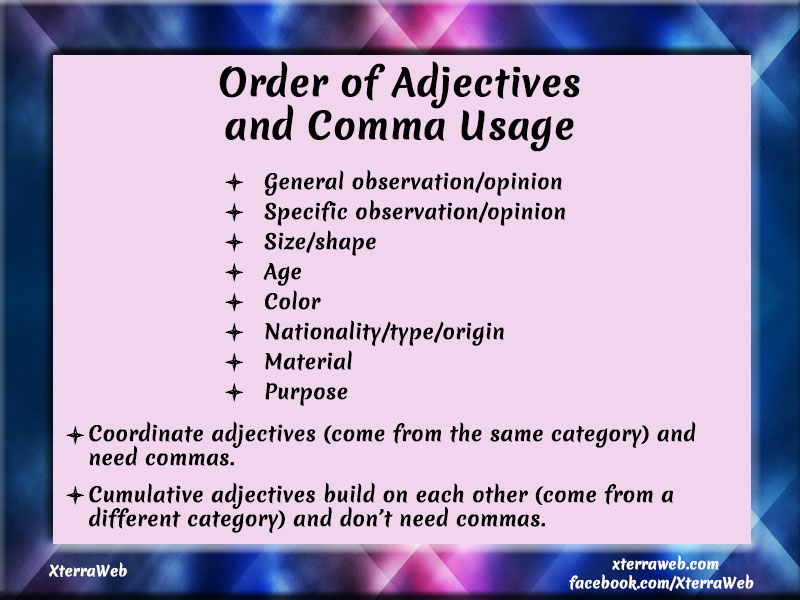 order-of-adjectives-and-comma-usage-xterraweb